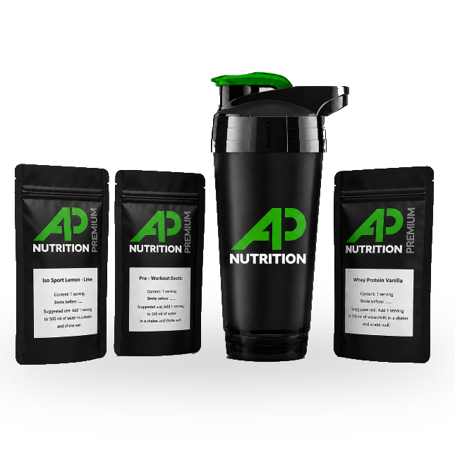 APN SHAKER with 3 product samples
